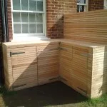 entiry project/carentry/designer's bin storage after, Wimbledon Village